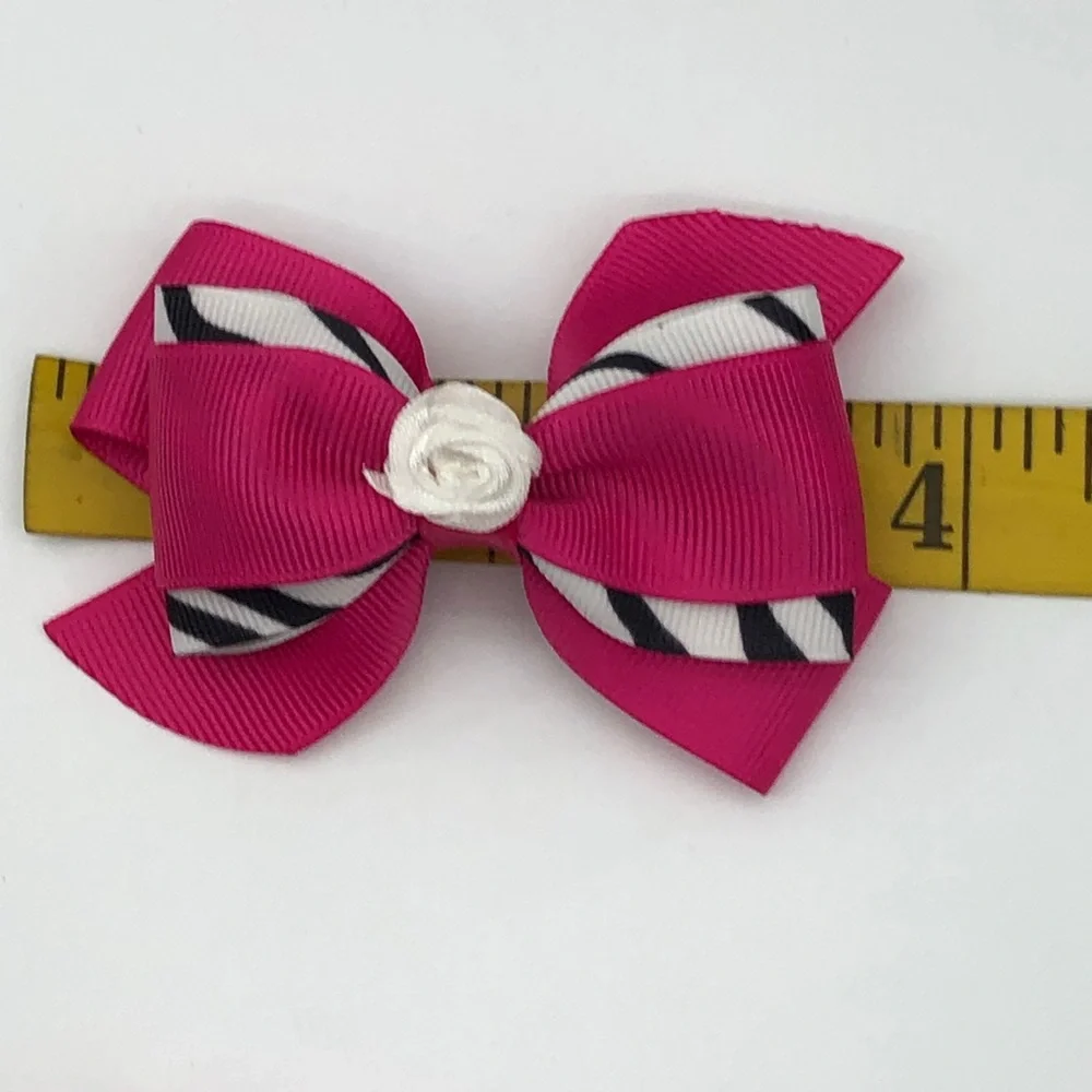 Hair bows (set of four) alligator clips